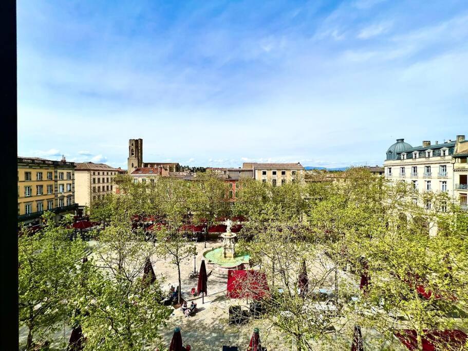 O Ma Tre, Clim, Wifi, Vue Imprenable Apartman Carcassone Kültér fotó